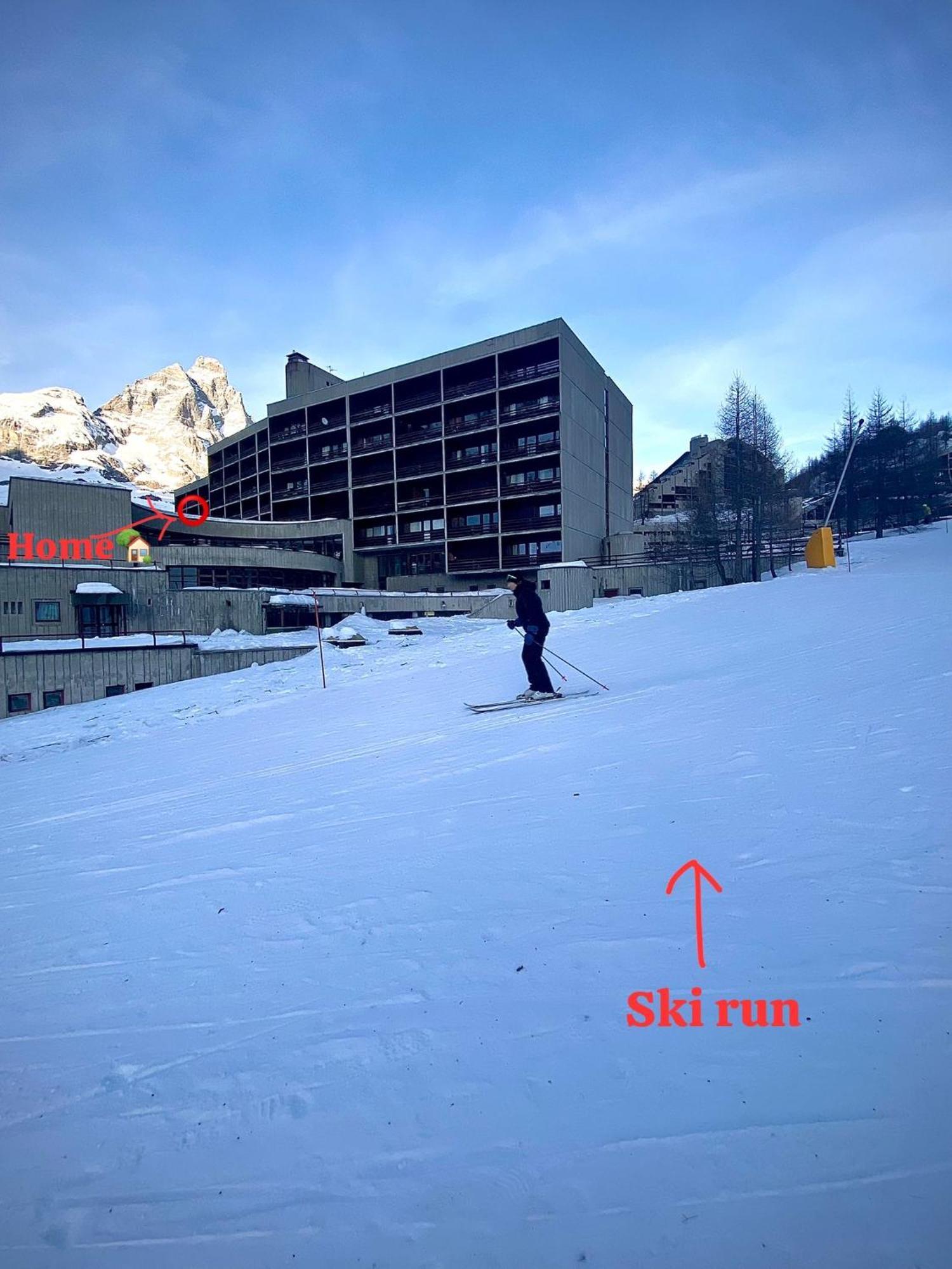 Ski Paradise - Cielo Alto Cervinia Бройл-Червиня Екстериор снимка
